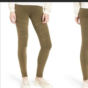BP Sage Green Moto Leggings. Various Sizes